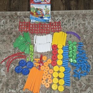 Tinker Toy Super Building Set 30 Model Plastic Construction Build Stem SEE DESCR